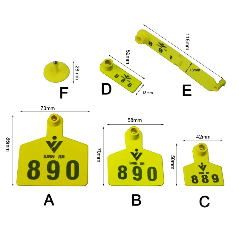 Ear Tag With Laser Printing