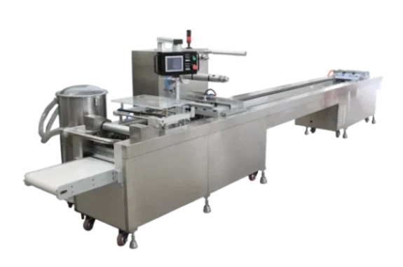 Automatic Blister Packing Machine for Syringes & Infusion Sets – 420 mm Width