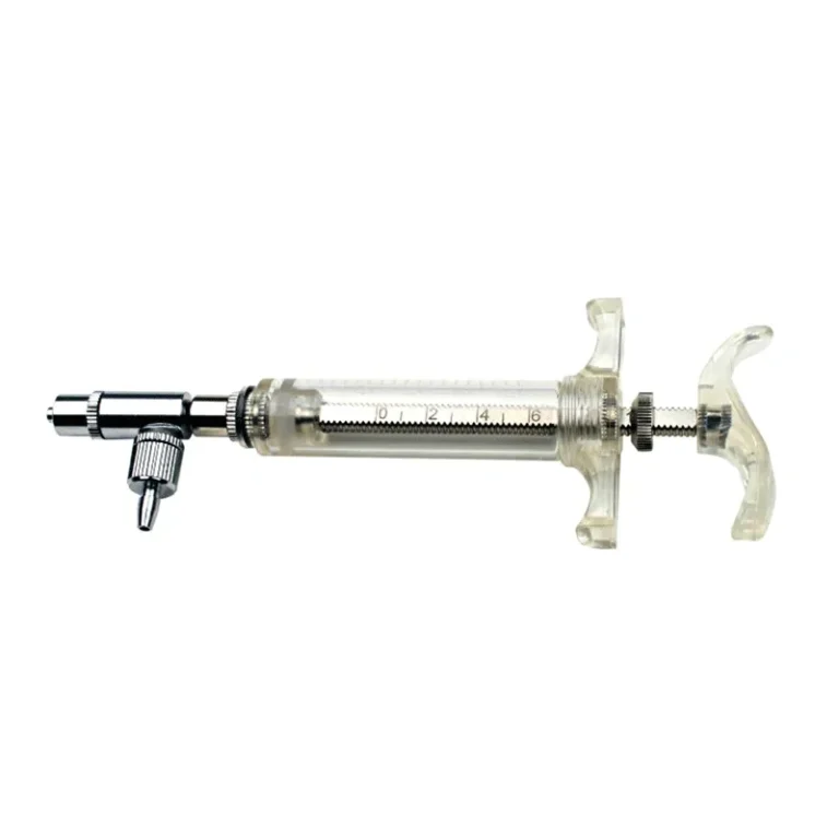 Multi‑Use Plastic Steel Syringe (K Type, Three‑Way Valve, 10 ml/20 ml/30 ml/50 ml)