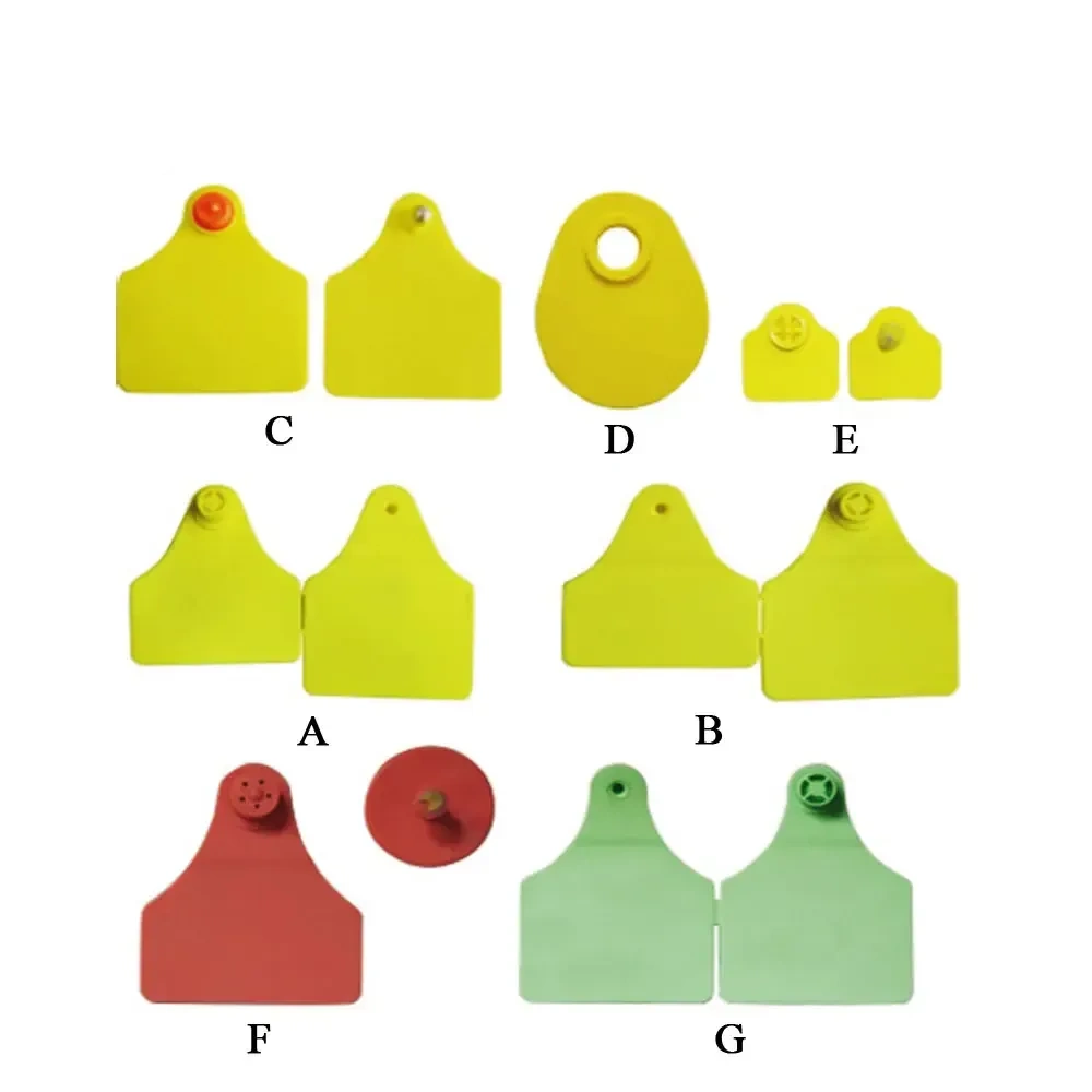 Ventilated Animal Ear Tag Without Laser Printing