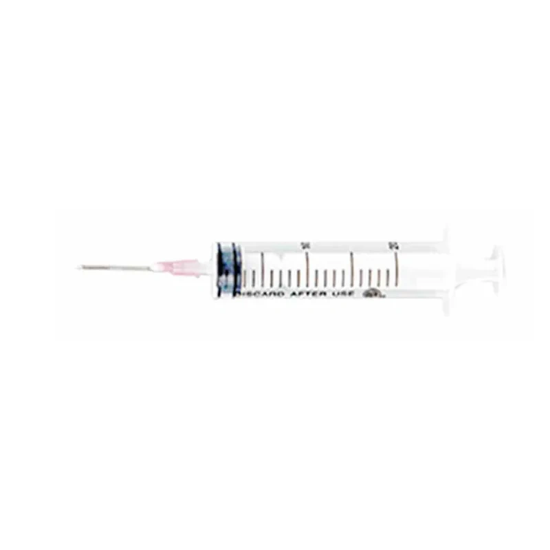 Disposable Plastic Syringe (L Type, 1–60 ml, Centre or Side Needle)