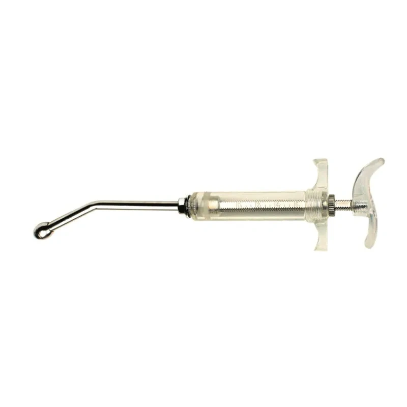 Adjustable Plastic Steel Syringe for Drug Delivery (I Type, Spiral Mouth, 10 ml/20 ml/30 ml/50 ml)