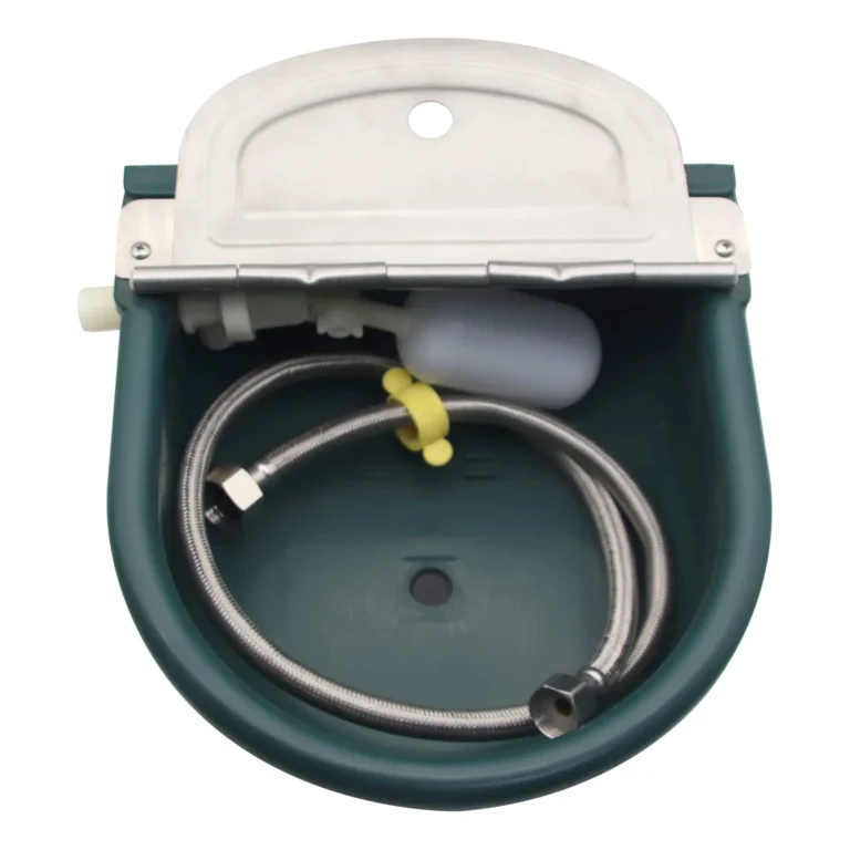 Cattle Water Bowl with Hose (Green)