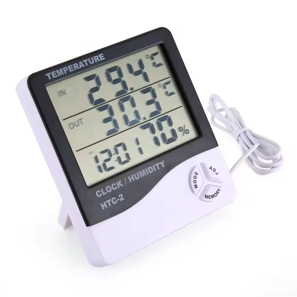 Digital Thermometer & Hygrometer with External Probe